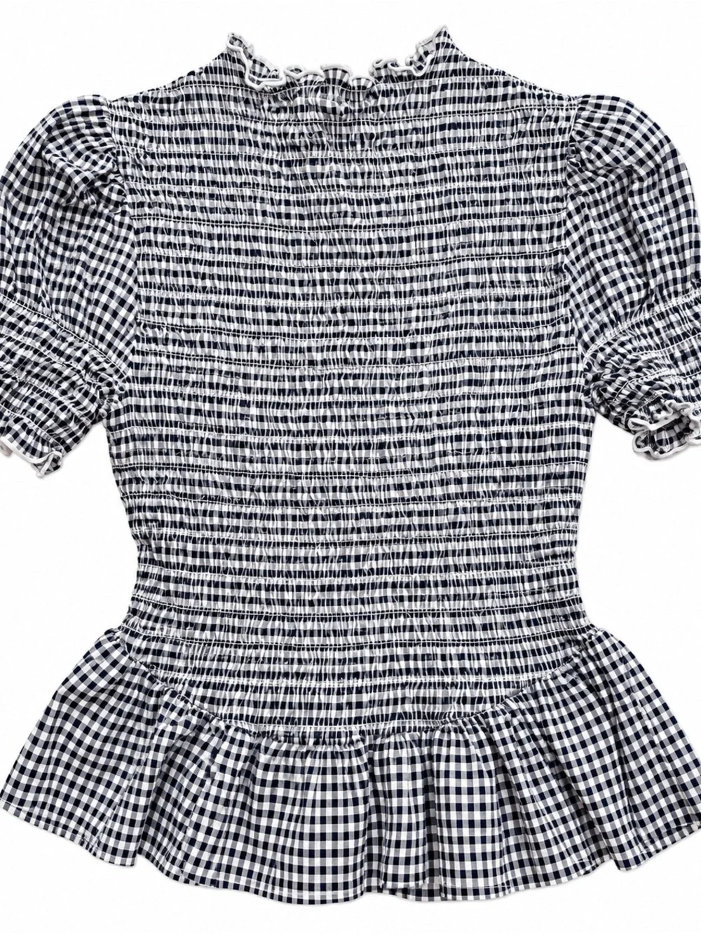 Reformation Aggie Top M Gingham